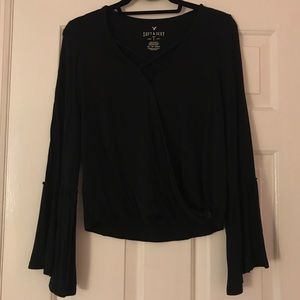 American Eagle Bell Sleeve Top